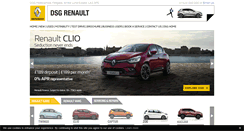 Desktop Screenshot of dsg-renault.co.uk